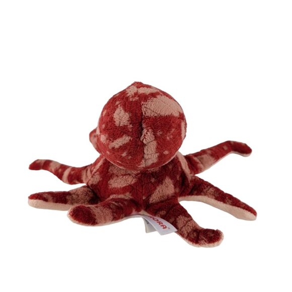 Aurora Octopus Plush 9" Stuffed Animal Toy 2018 Coral Red Spotted Mini Flopsie - Picture 3 of 7
